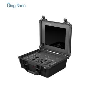 China Patrol Monitor 4 Channel COFDM Video Receiver With Portable Suitcase wholesale
