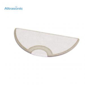 China Semicircle Ultrasonic Transducer Ceramic Sheet Disk For Fetal Doppler Monitor on sale