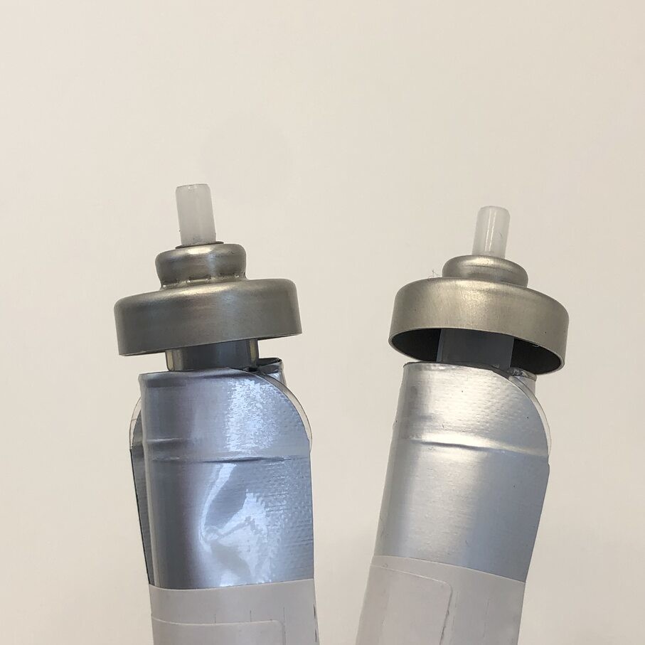 Customized Capacity Plastic Aerosol Bag On Valve for Plastic Packaging