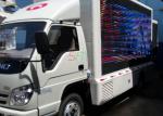 DIP346 Truck Mounted LED Screen , mobile billboard trucks Light weight
