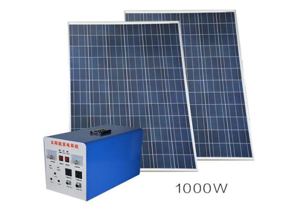 1KW Portable Solar Power Systems 400W Panels For Self Driving Travel SGS