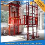 Material Handling Warehouse Elevator Lift , Hydraulic Upright Scissor Lift