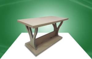 China Csutom Made Strong Corrugated Cardboard Furniture Cardboard Tables wholesale