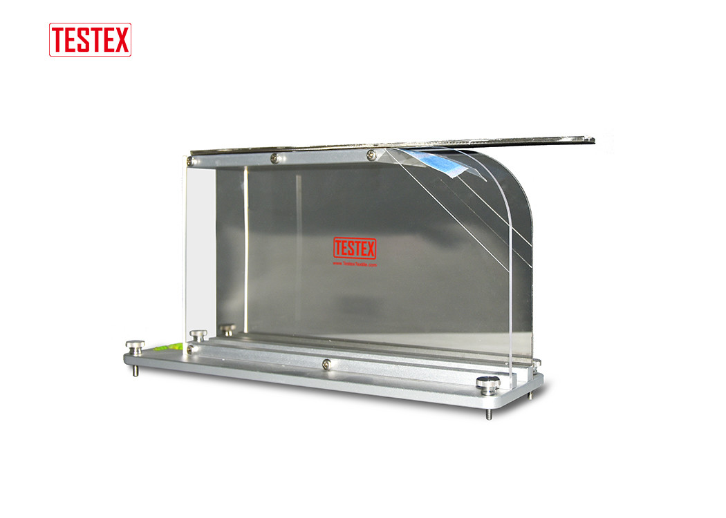Flexural Rigidity Fabric Testing Instruments , Fabric Stiffness Tester 41.5º Tilt Angle