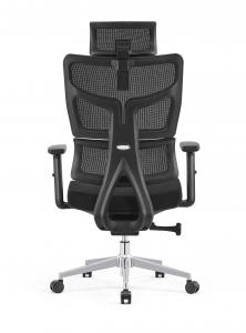 China Ergonomic High Back Mesh Chair Mesh Office Chair With Headrest 0.15CBM on sale
