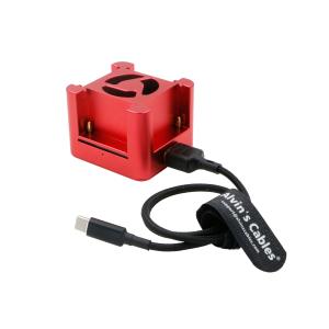 China Alvins 4 Slot NP-F Battery Supper Fast Charger to USB C 100W with Freeze Fan for Sony NP F550| F750| F970 Batteries, XT6 wholesale