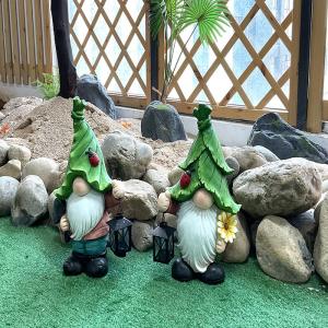 China Gnome Polyresin Garden Ornaments Statues Outdoor Funny Figurines wholesale