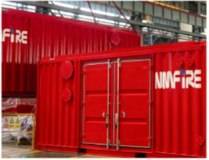 China 3D Design Skid Mounted Fire Pump For Outdoor Containerised Fire Fighting wholesale