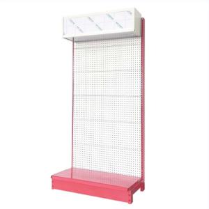 China Factory Customized Color Size Innovative Product steel shelves system for super market shop with logo wholesale
