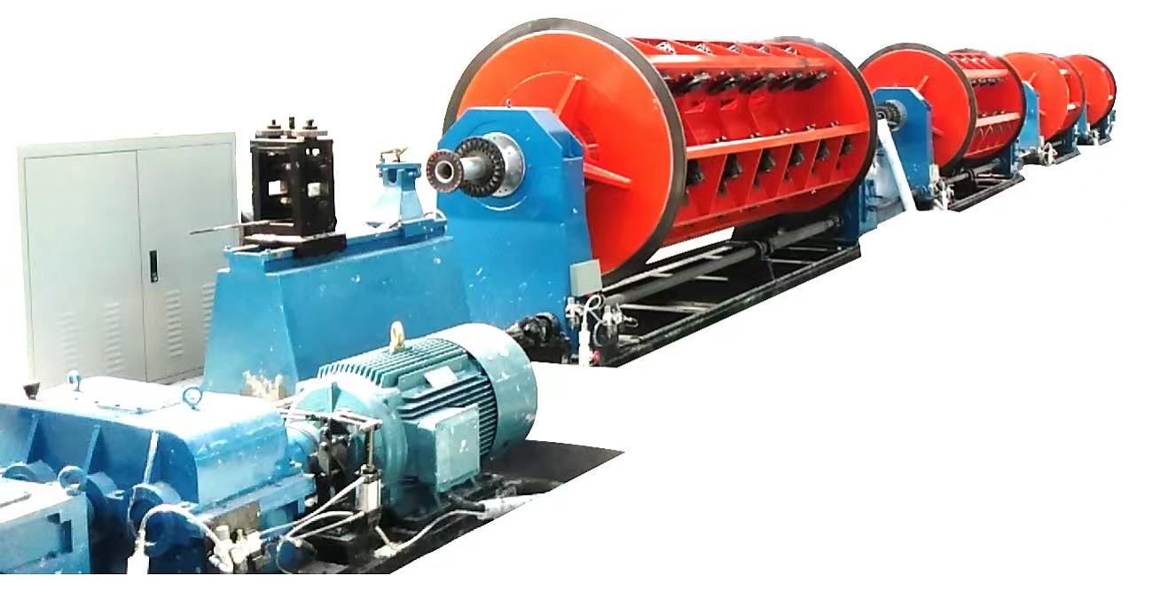 1125mm Rigid Frame Stranding Machine , 380V 50Hz Wire And Cable Machinery