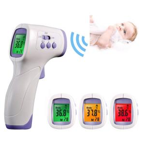China Precise Infrared Forehead Thermometer Non Contact Smart Convenient Gun Shaped wholesale