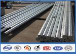 8M 9M 10M Galvanized Steel Pole wit Hot Dip Galvanization Min 86 microns