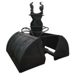 Mechanical Clamshell Grab Bucket , Hydraulic Clam Bucket For CAT VOLVO