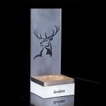 Custom Capacity Alcohol Display Rack LED Bottle Glorifier Stand