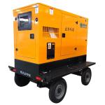 Cummins QSZ13-G2 3 Phase 360KW 450KVA Trailer Diesel Generator set