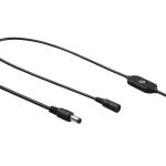 Dimmer Switch Male to Female 5.5x2.1mm DC Extension Cable for Led Strip Lights