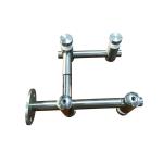 tempered Glass Standoff RS1222, stainless steel 304, finishing satin and mirror