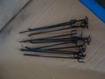2 sides Metal Pegboard Display Rack / POP display stand / mult-hooks display