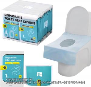 China Toilet Seat Covers Disposable Toilet Seat Cover Paper Toilet Liners for Bathroom, Travel, Camping, Kids Potty Training wholesale