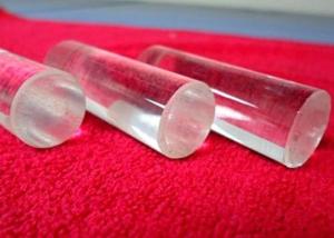 China High Clear Optical LED Light Guide Rod Borosilicate Glass Material Heat Resistance wholesale