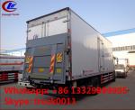 15tons refrigerator van truck with US Brand Carrier freezer for sale, 10-15tons
