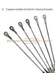 6"Tungsten Carbide Grit Rod for Clearing Porcelain,Cutting Tiles