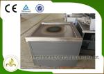 Stainless Steel Japanese Teppanyaki Grill Table Electric Tube Heater Fume Upper