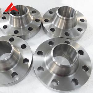 China Chemical Industry Pure Titanium Welding Neck Flanges DN10 - DN600 wholesale