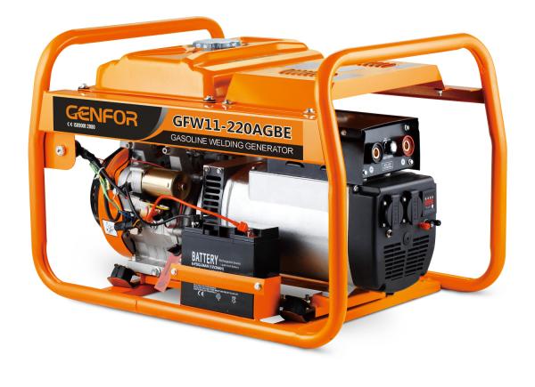 100% Standard Power Output Portable Welder Generator 1.1L Oil Capacity GFW12