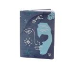 60sht 70gsm Recycled Paper Notebook Small Office Stationery SGS With Elastic