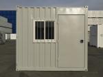 Bar Lock 9ft Steel Storage Containers , ISO Standard Container Waterproof