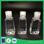 30 ml trapezoidal bottle free instant hand sanitizer gel bottle PET packing