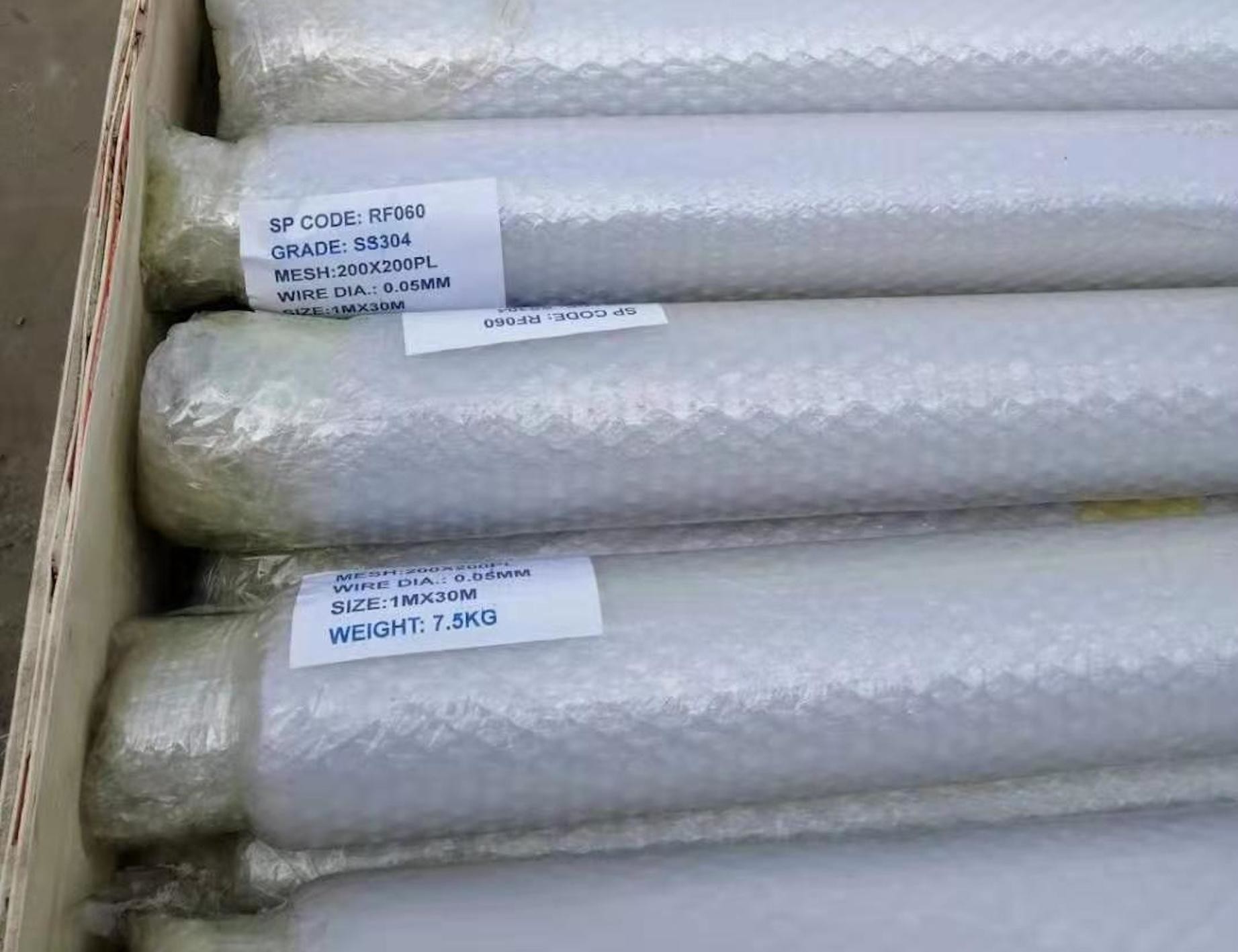 White Stainless Steel Diamond Mesh 1.2m Metal Square Hole