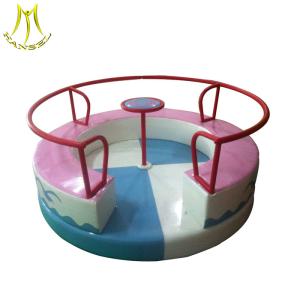 China Hansel high quality children mini carousel electric indoor soft play equipment indoor playground wholesale