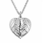 Heart Photo Custom Silver Necklaces