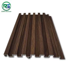 China CNC Cut Curtain Aluminum Metal Cladding Panels PE PVDF Powder Coating wholesale