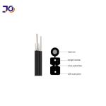 Aerial Single Mode FTTH Fiber Optic Drop Cable 657A With Messenger