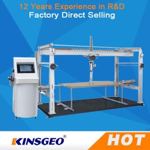 China PLC Touched Screen Control Durability Furniture Testing Machine For Office Furniture  With One Year Warranty wholesale