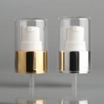 20mm Aluminum Treatment Pump for Plastic Lotion Pump in Sliver Samples US 0.01