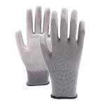 Comfortable PU Safety Gloves Agriculture Garden Gloves Seamless Breathable Knit