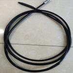 ISO9001 Assurance Motorcycle Clutch Cable For Bajaj Three Wheeler Customized
