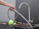 304 Stainless Steel Pull Out Sink Faucets