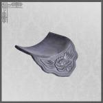 Grey Temple Flat Clay Roof Tiles
