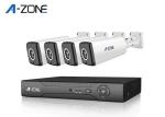1080P Outdoor 4CH IP CCTV Camera Kits Nvr Ip Camera System 2 Years Warranty