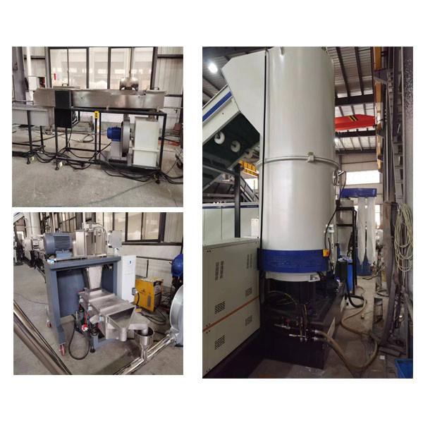 75 KW - 110kW Plastic Pelletizing Recycling Machine Automatic With Water Cooling