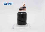 Category A B C LSZH Fire Resistant Cable , 6.35 / 11kV Power Cable Black Sheath