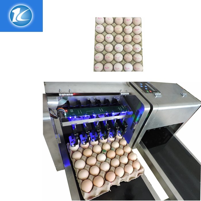 Number Logo Date Code Printing Machine / Egg Jet Printer Automatic Operation