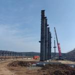 Customized Steel Structure Manufacturing For Office Building / Poultry Farm /