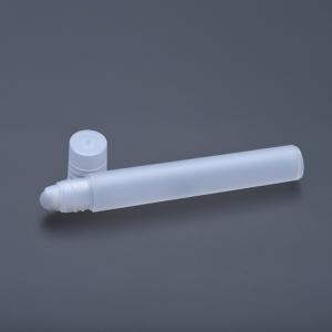 China 30ml Plastic Roller Bottles White Plastic Bottle With Roller Ball wholesale
