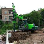 34.3mpa Hard Rock Rotary Drilling Rig Hydraulic Crawler Attachment